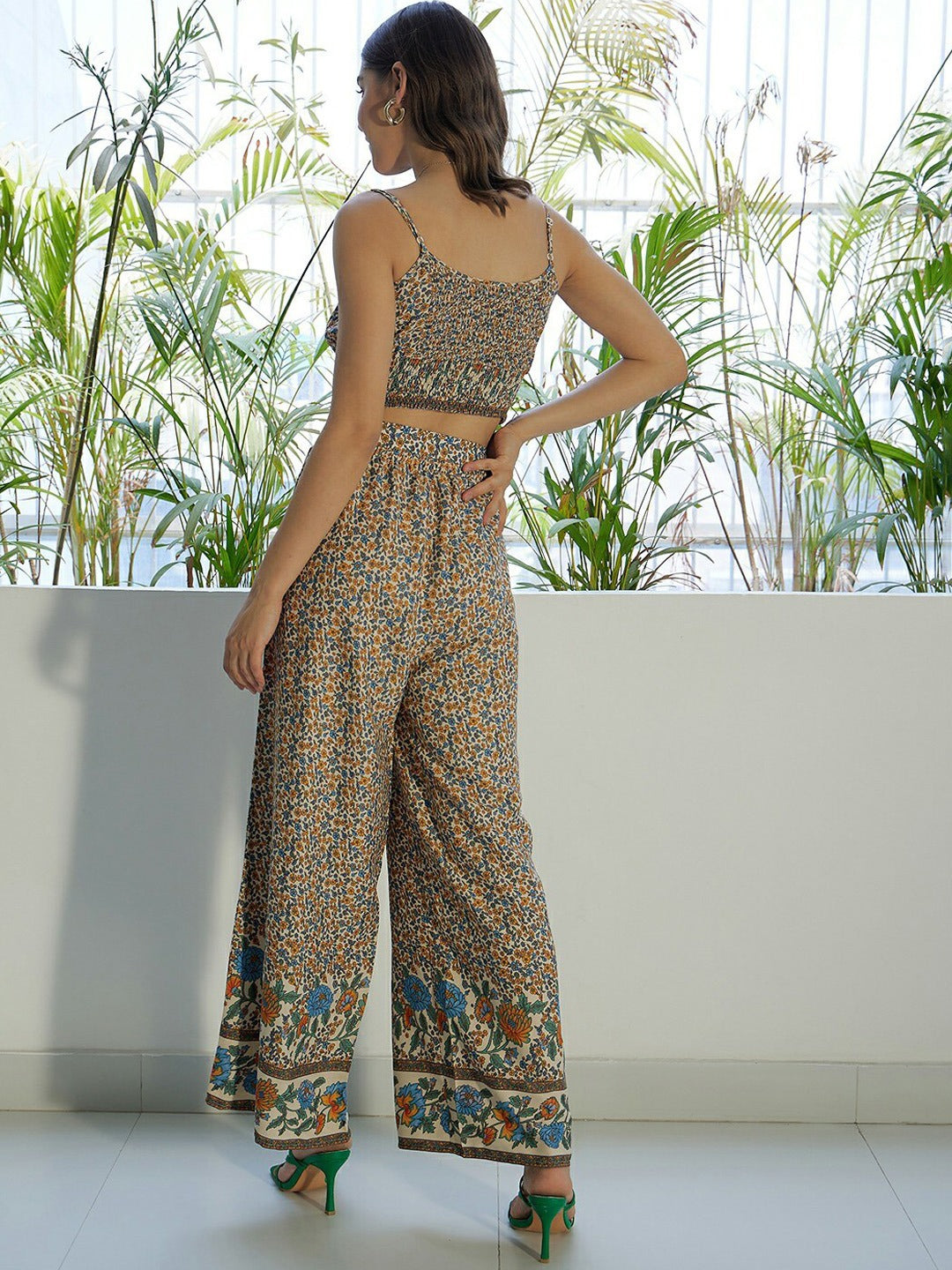 Buy W Womens Printed Flared Palazzo Pants | Shoppers Stop